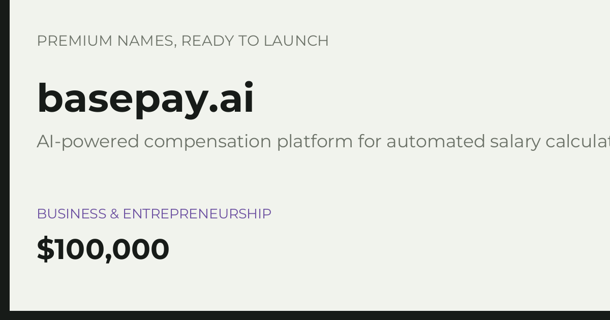 Brand preview for basepay.ai