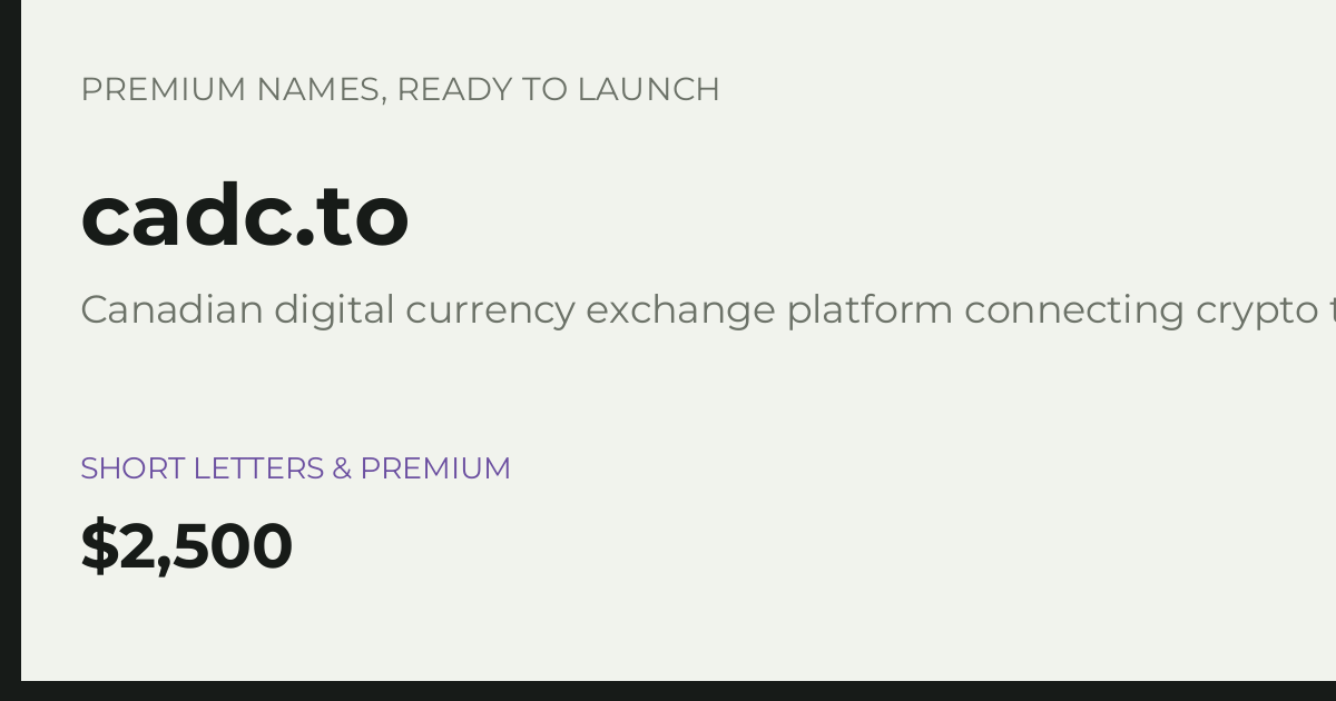Brand preview for cadc.to