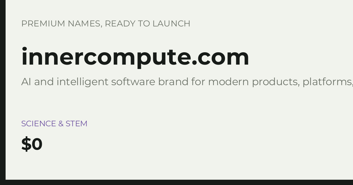 Brand preview for innercompute.com
