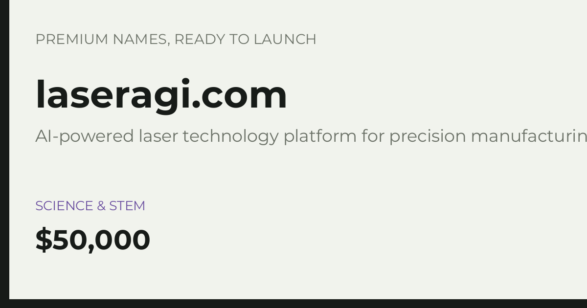 Brand preview for laseragi.com