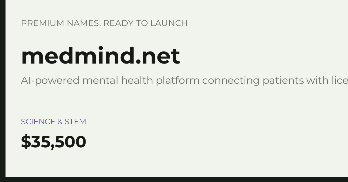 Brand preview for medmind.net