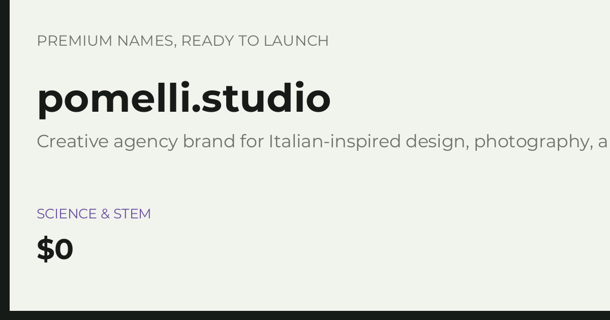 Brand preview for pomelli.studio
